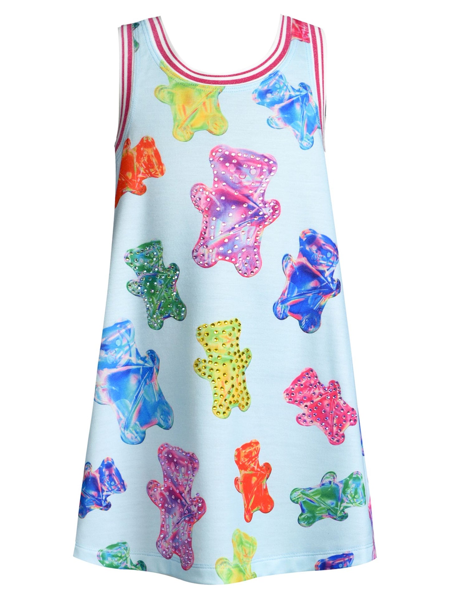 Blue Multi Gummy Bear Dress