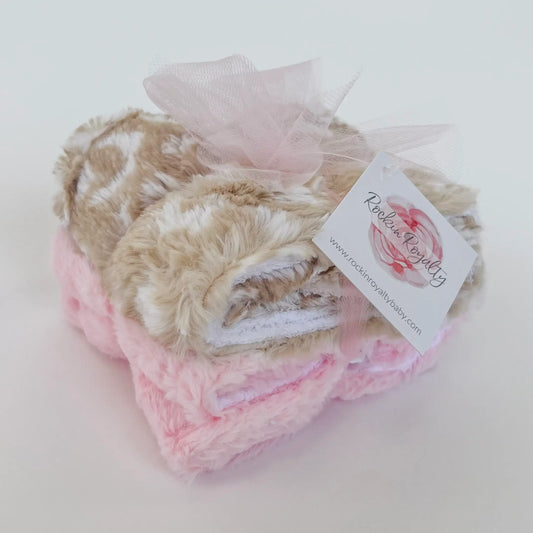 Candyland Safari | Burp Cloth Set