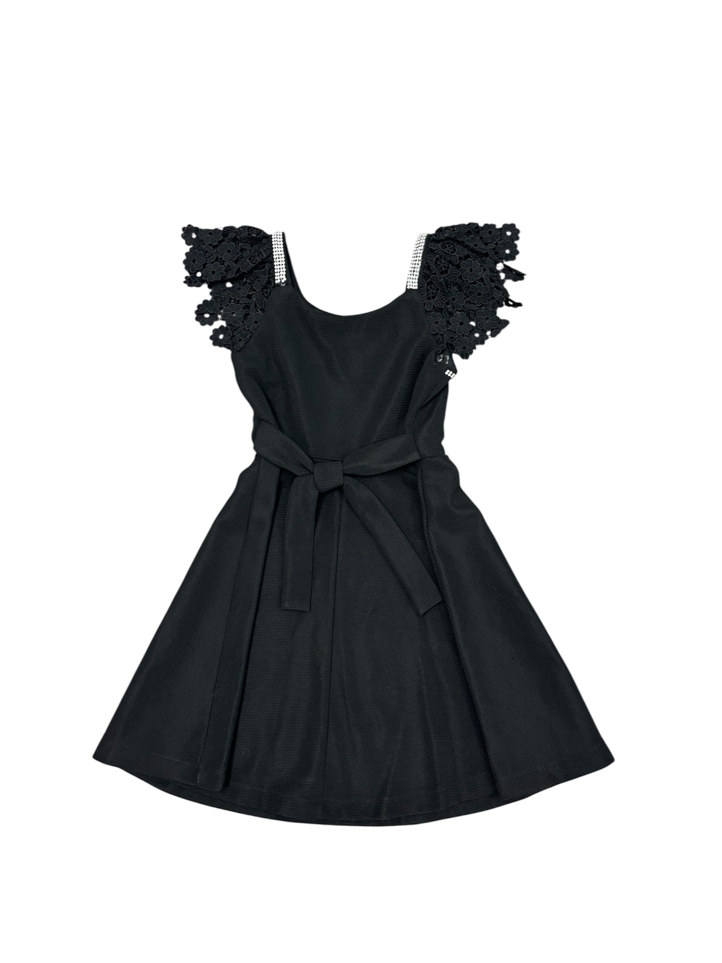 Black Diamond Lace Dress