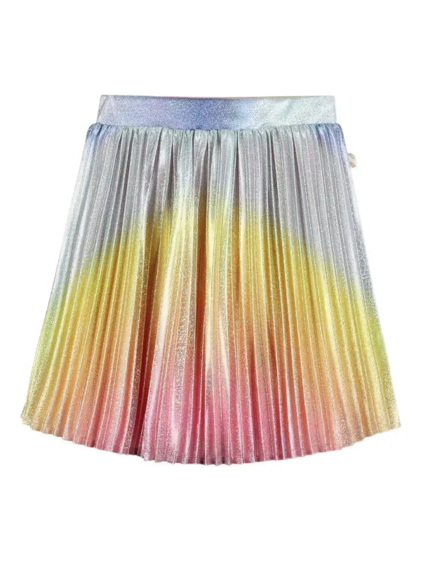 Gradient Pleated Skirt