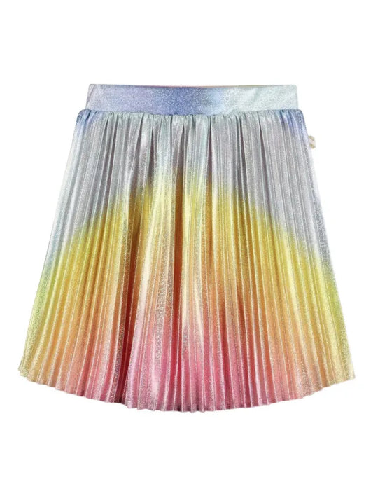 Gradient Pleated Skirt