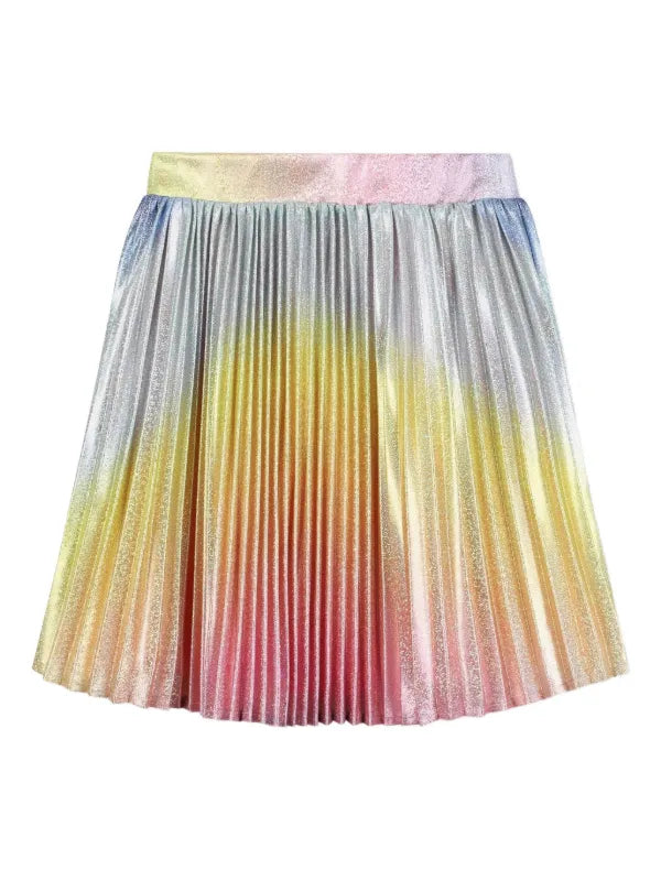 Gradient Pleated Skirt