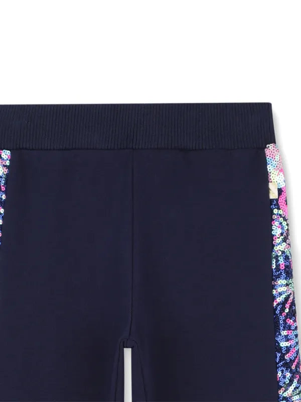 Navy Graphic Stripe Jogging Pants
