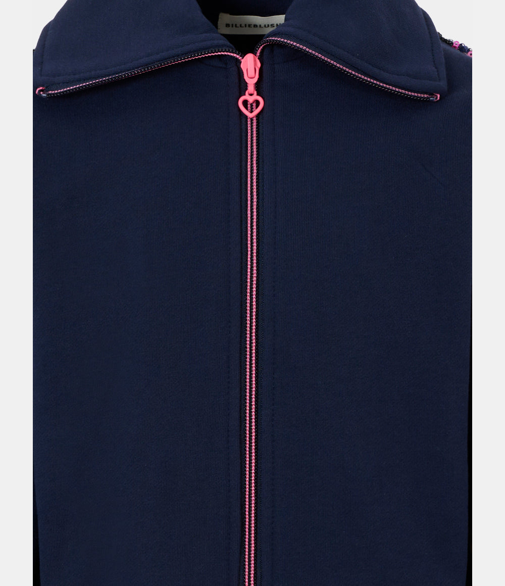 Navy Graphic Back Sweatshirt