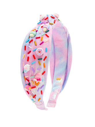 Sprinkle Treat Charm Knot Headband