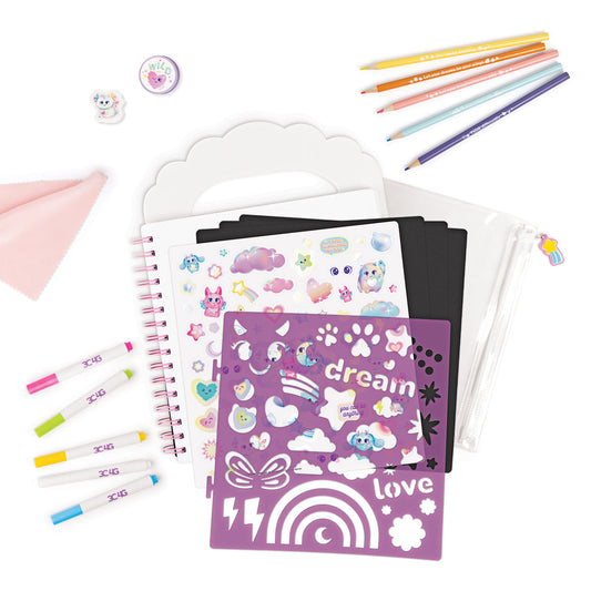 Imagination Land Travel Chalkboard Art Set