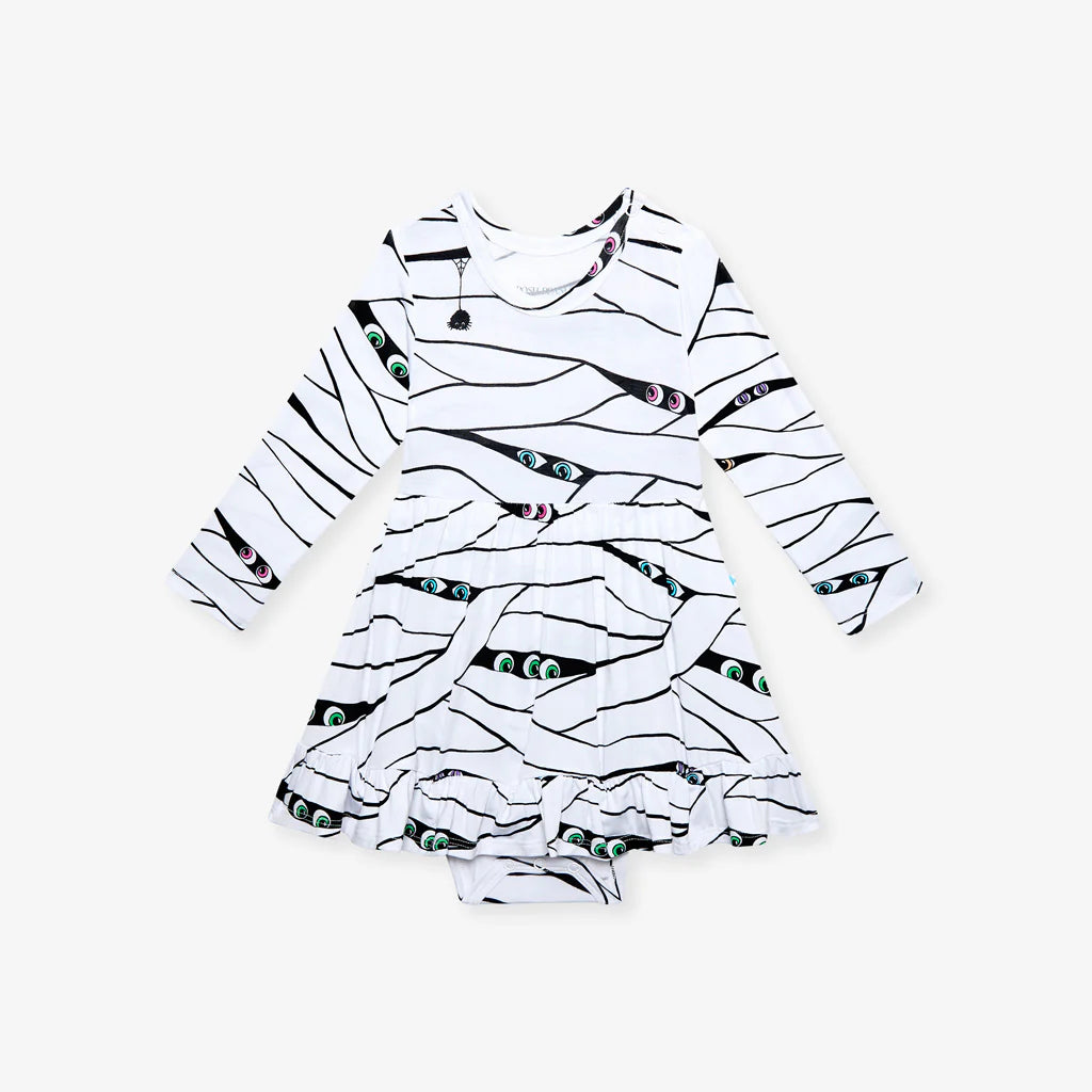 Mummy And Me Ruffle Twirl Bodysuit Dress