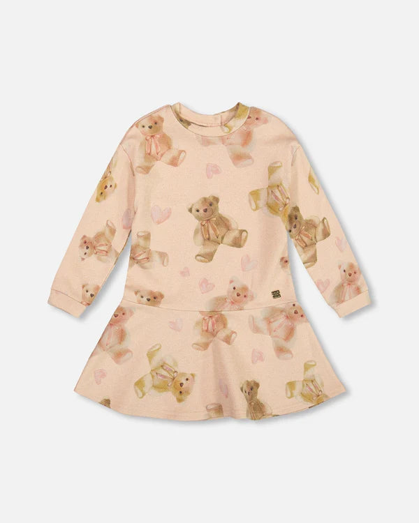 Glittering French Terry Dress