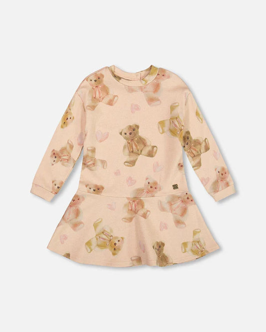 Glittering French Terry Dress