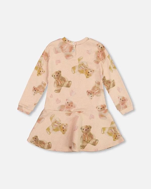 Glittering French Terry Dress