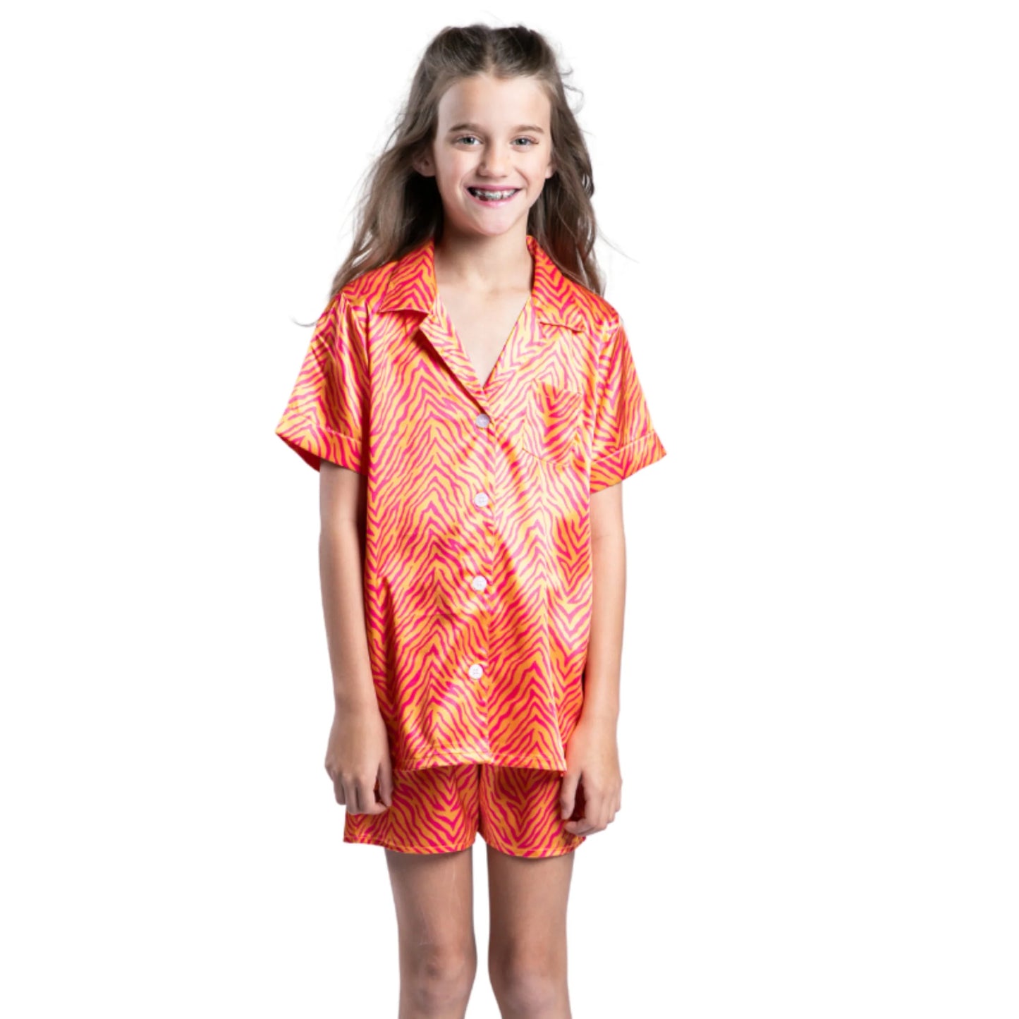 Born to Be Wild Satin PJ Set
