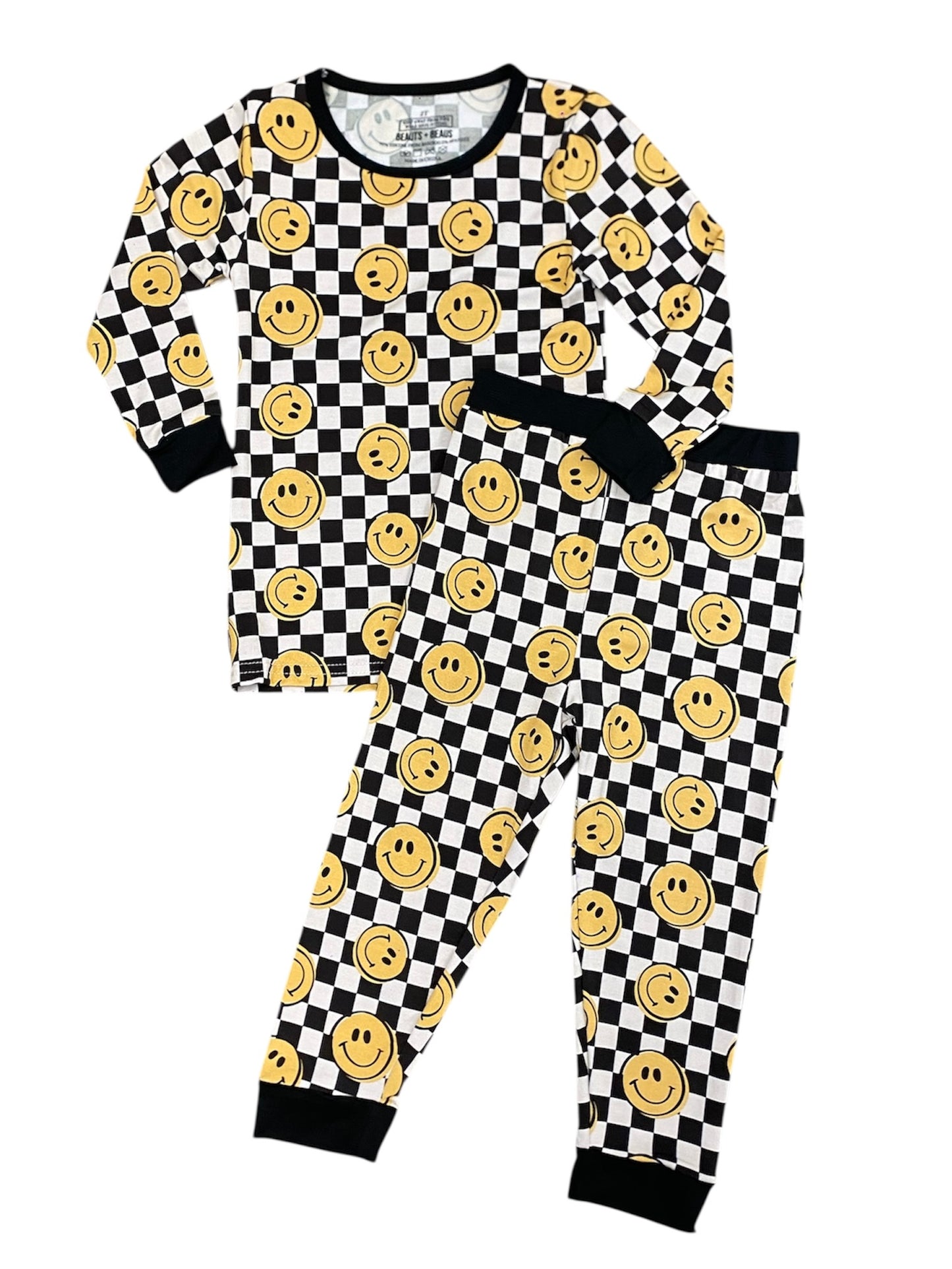 Happy Checker Pajama