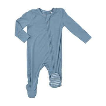 Shadow Blue 2 Way Zip Footie