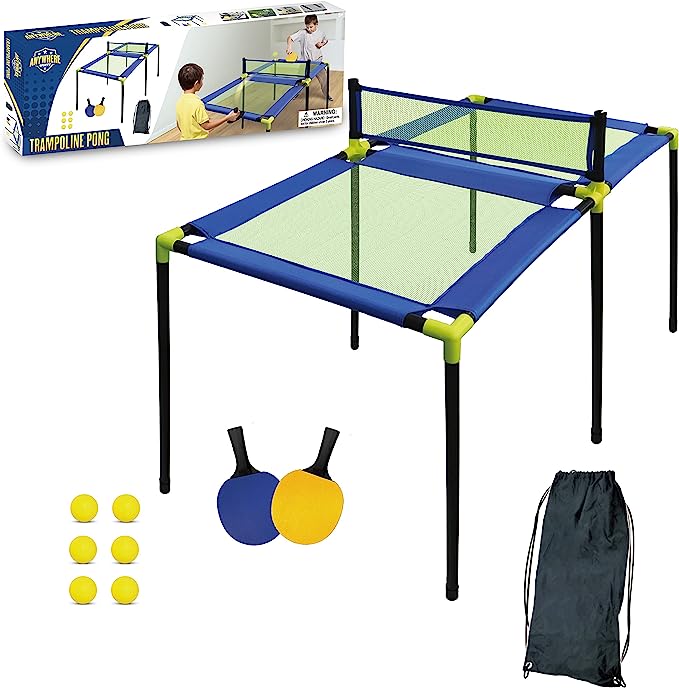 Trampoline Pong Tennis Table