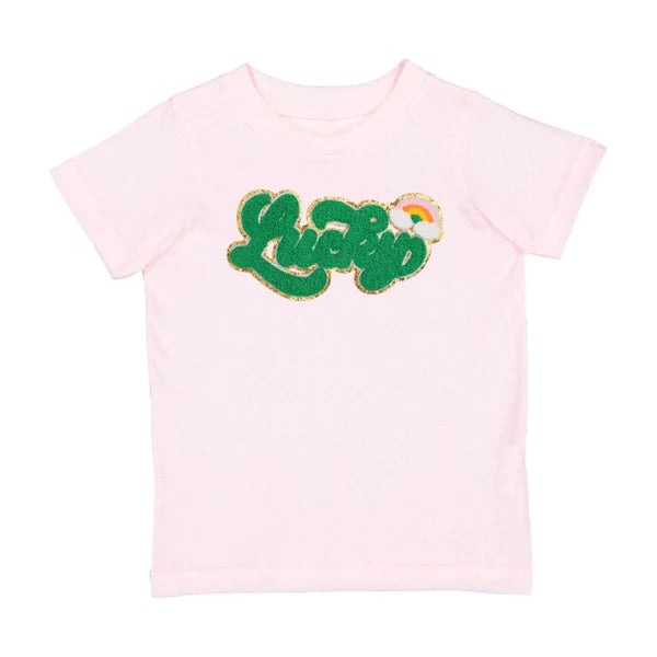 Ballet Lucky Script Patch St. Patrick's Day Shirt