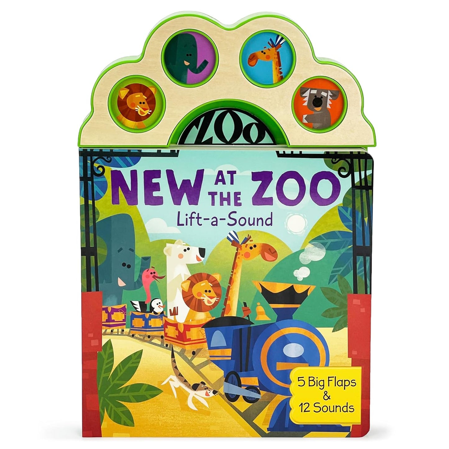 New at the Zoo Lift-a-Sound Book
