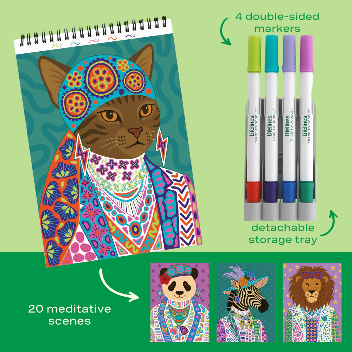 FlowArt: Trace-By-Doodle Wild Style
