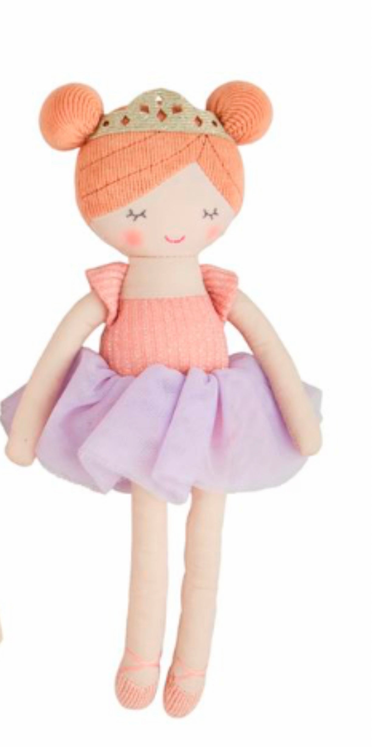Ballerina Doll Purple Tutu