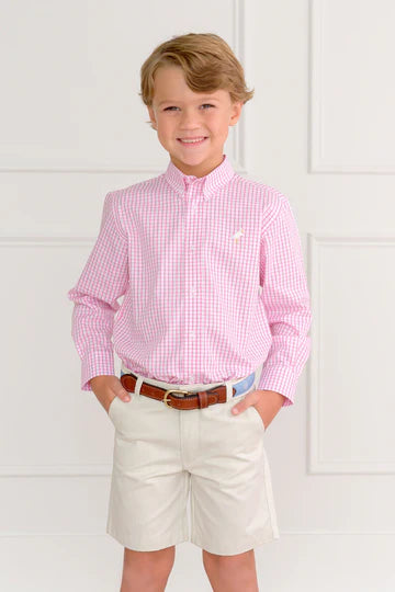 Pink Dean’s List Dress Shirt