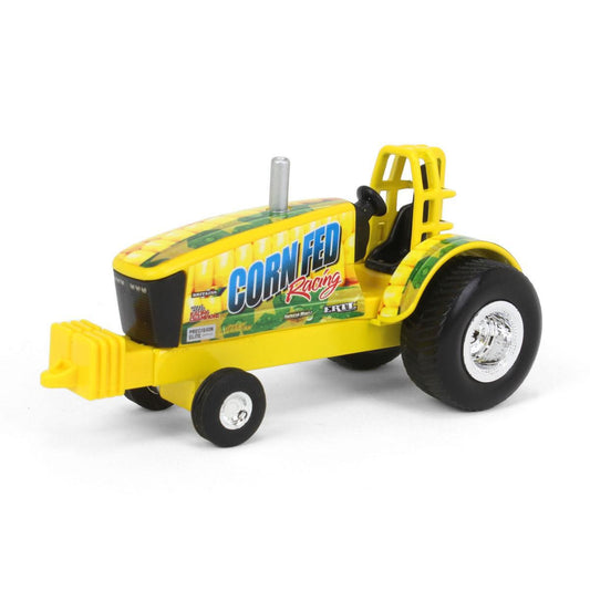 Corn Fed Tractor Pulling Toy 1:64