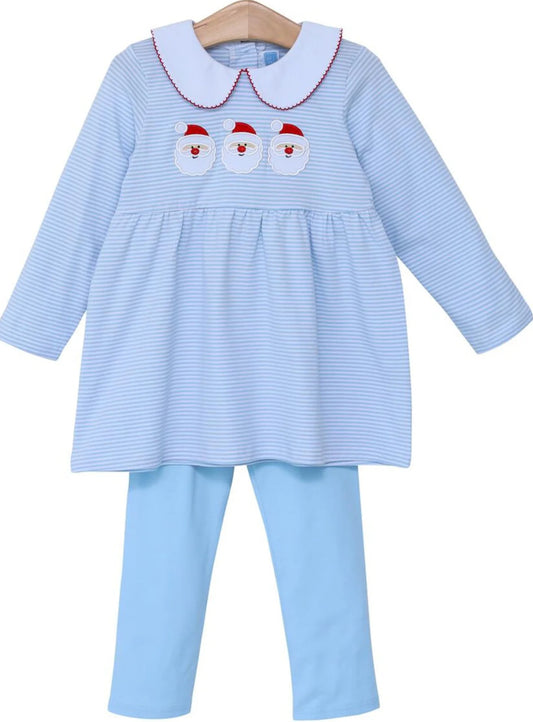 Santa Appliqué Pant Set
