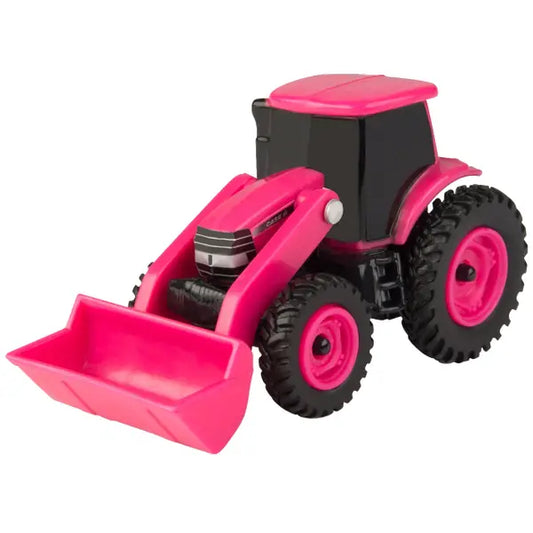 Pink Tractor With Loader