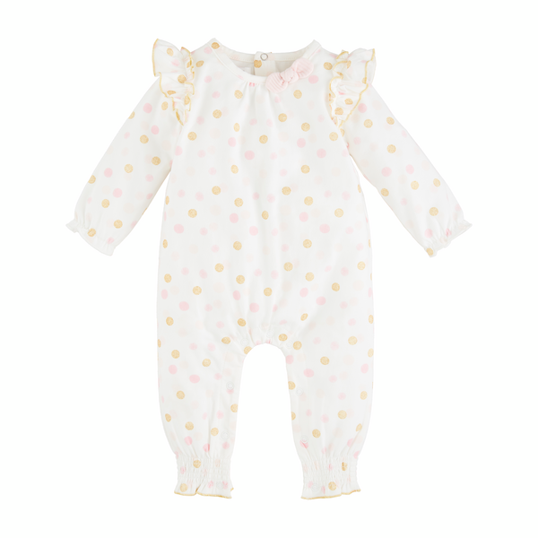 Dot Ruffle Baby Bodysuit