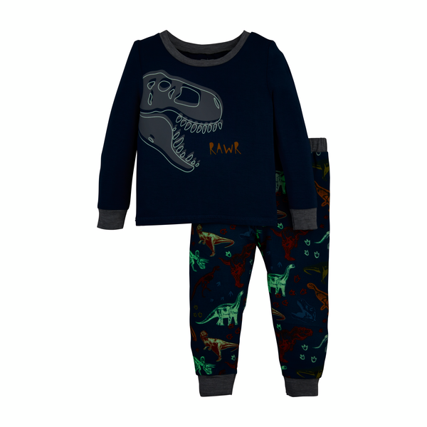 Dino Glow Toddler Pajama Set