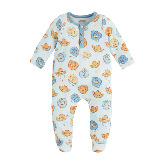 Cowboy Print Baby Sleeper