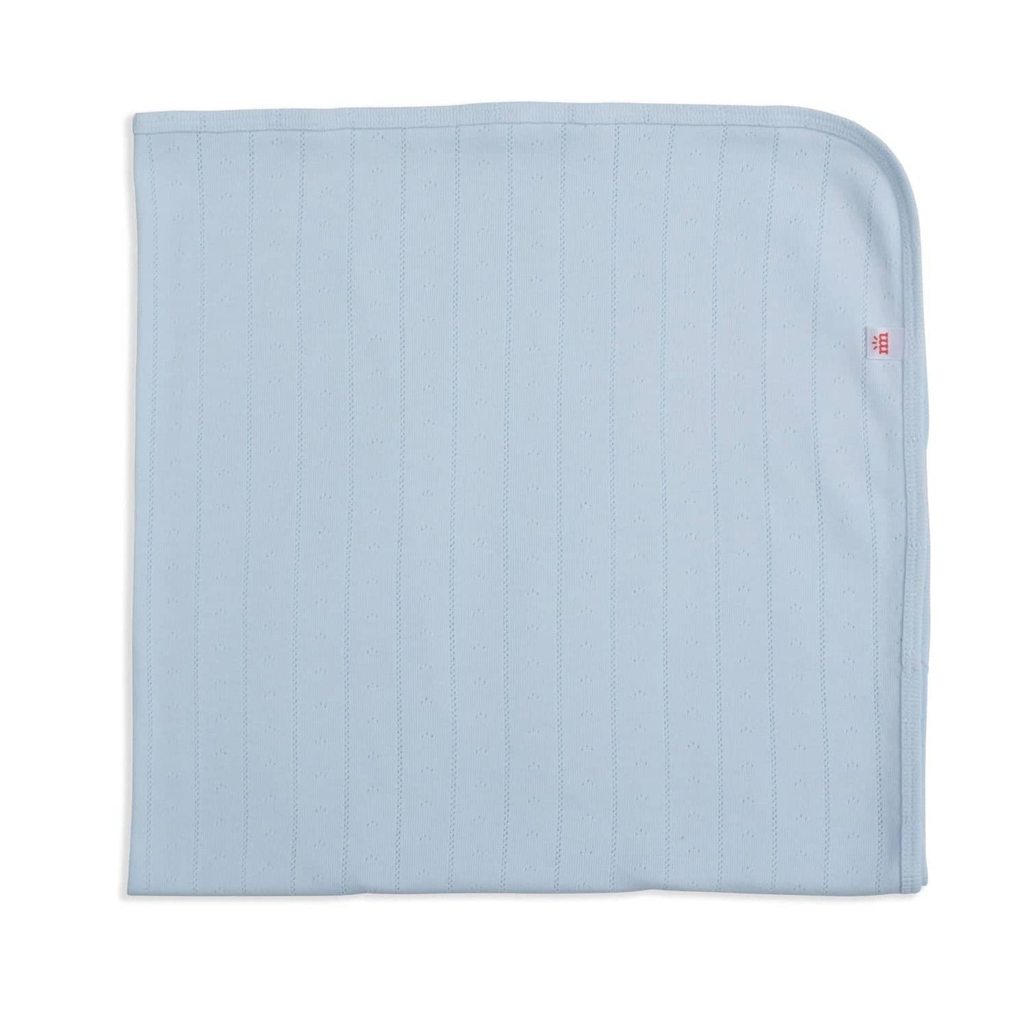 Organic Cotton Pointelle Baby Blanket