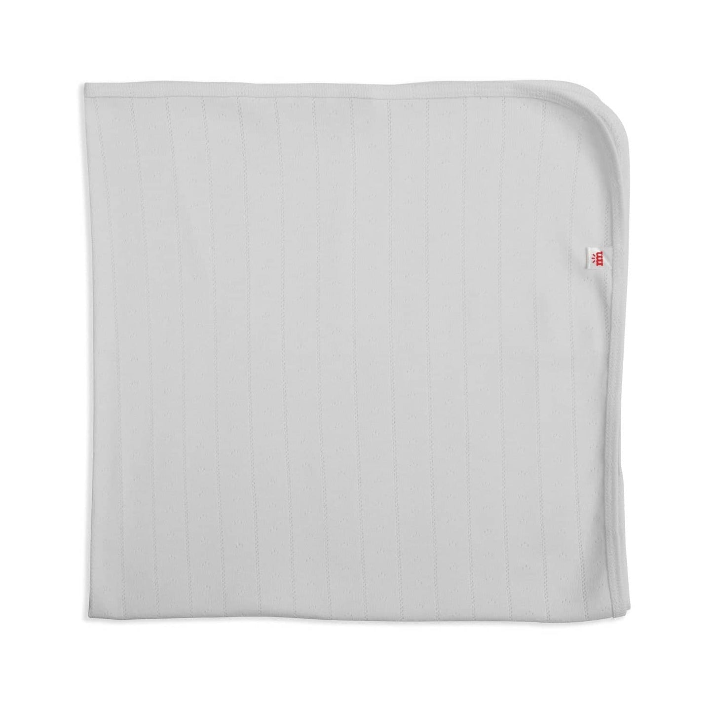 Organic Cotton Pointelle Baby Blanket