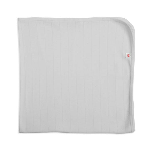 Organic Cotton Pointelle Baby Blanket