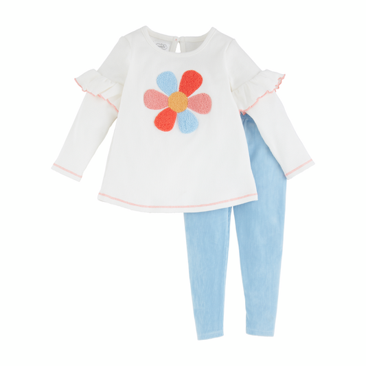 Flower Tunic And Legging Set