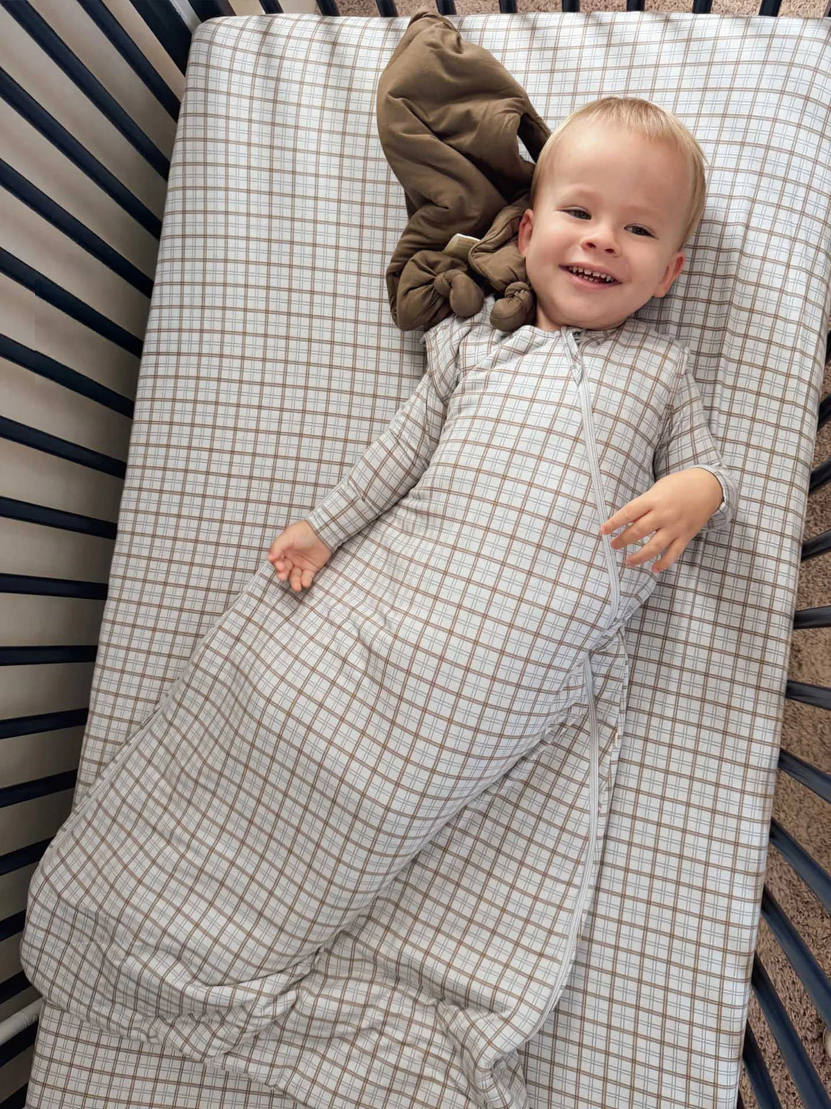 Plaid Sleep Bag 1.0 Tog