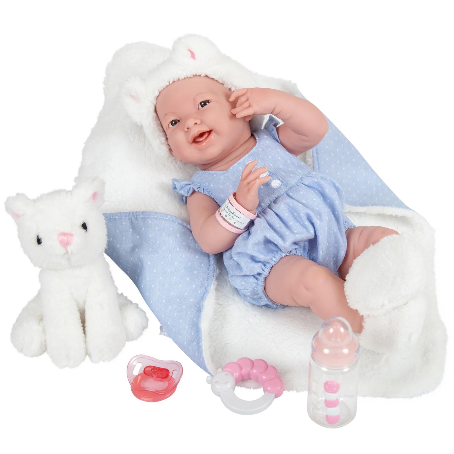 Real Girl Baby Doll - Blue Outfit