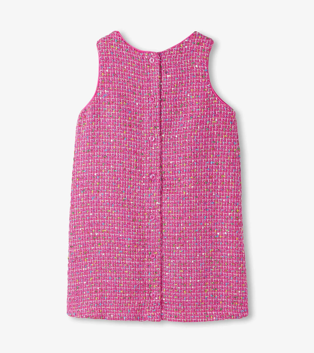 Rose Violet Tweed Dress