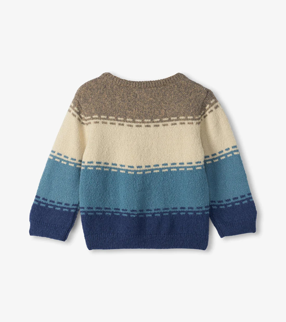 Blue Combo Knit Sweater