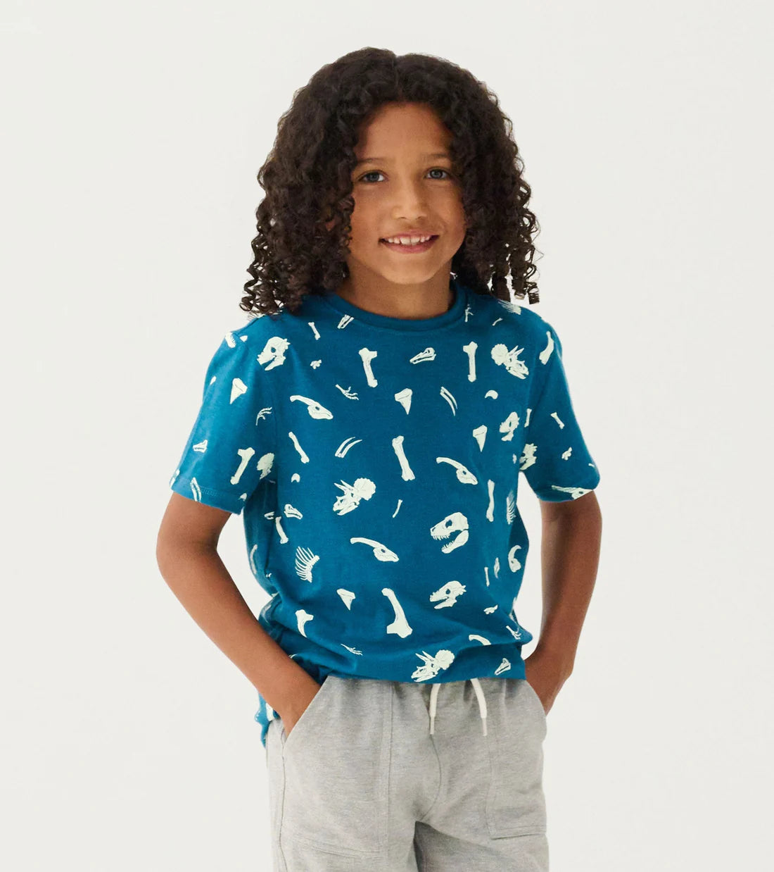 Dino Fossils Glow Tee