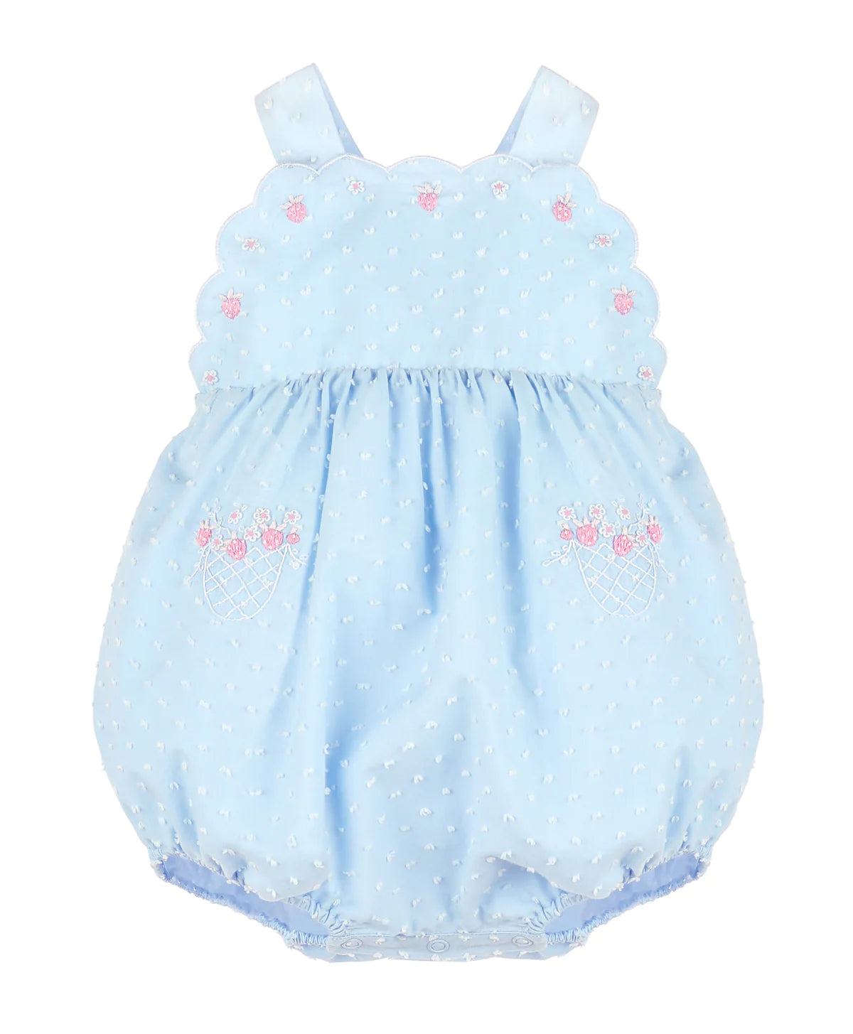 Blue Berry Wedgewood Sunsuit