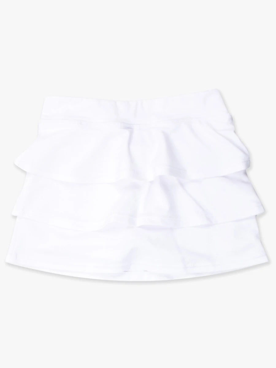 White Active Skort