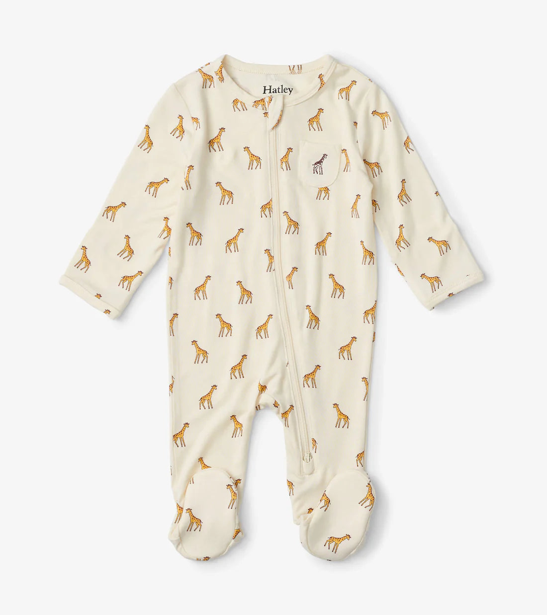 Little Giraffes Footed Sleeper