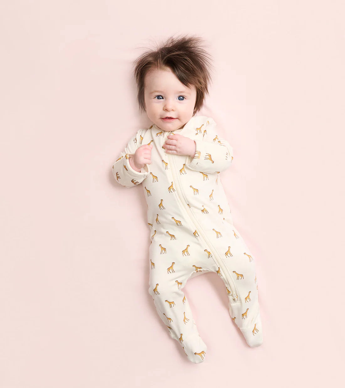 Little Giraffes Footed Sleeper