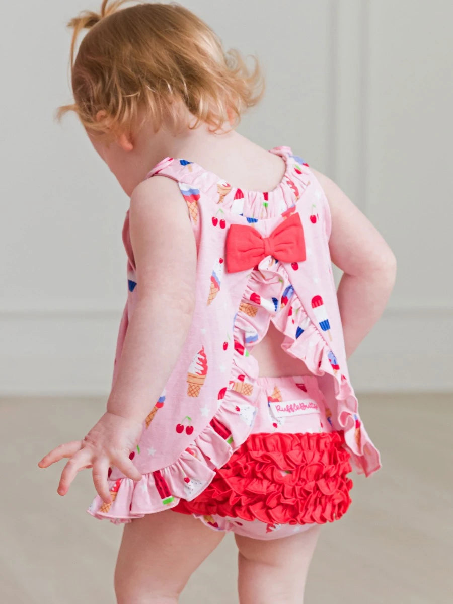 Sweet Freedom Knit Swing Top & Bloomer Set