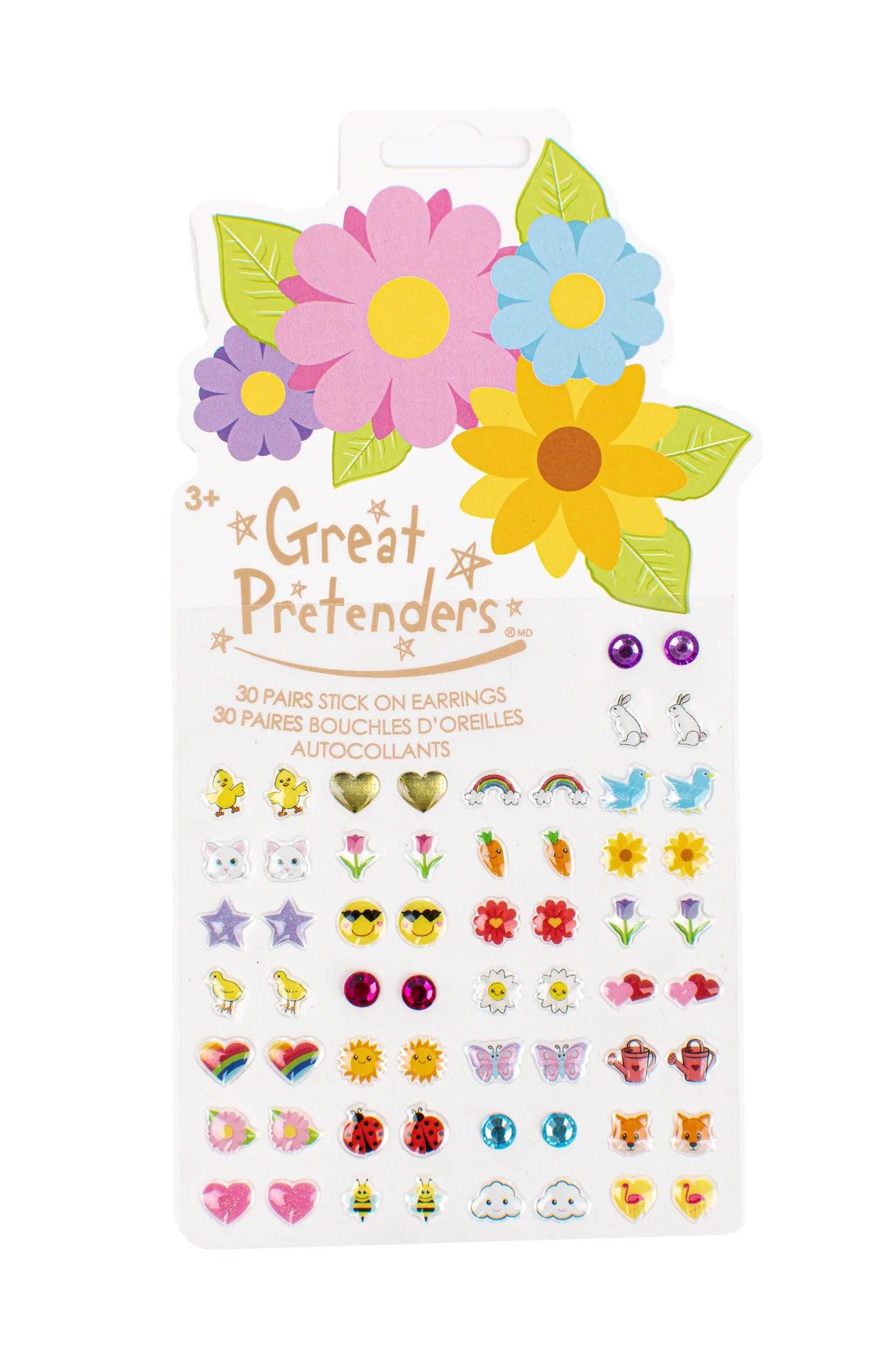 Flower Sticker Earrings