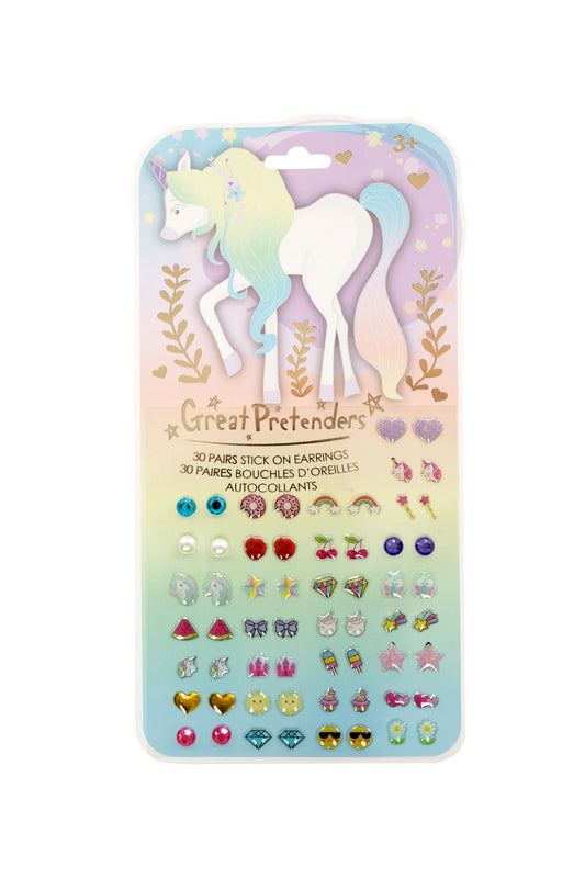 Sticker Unicorn Earrings