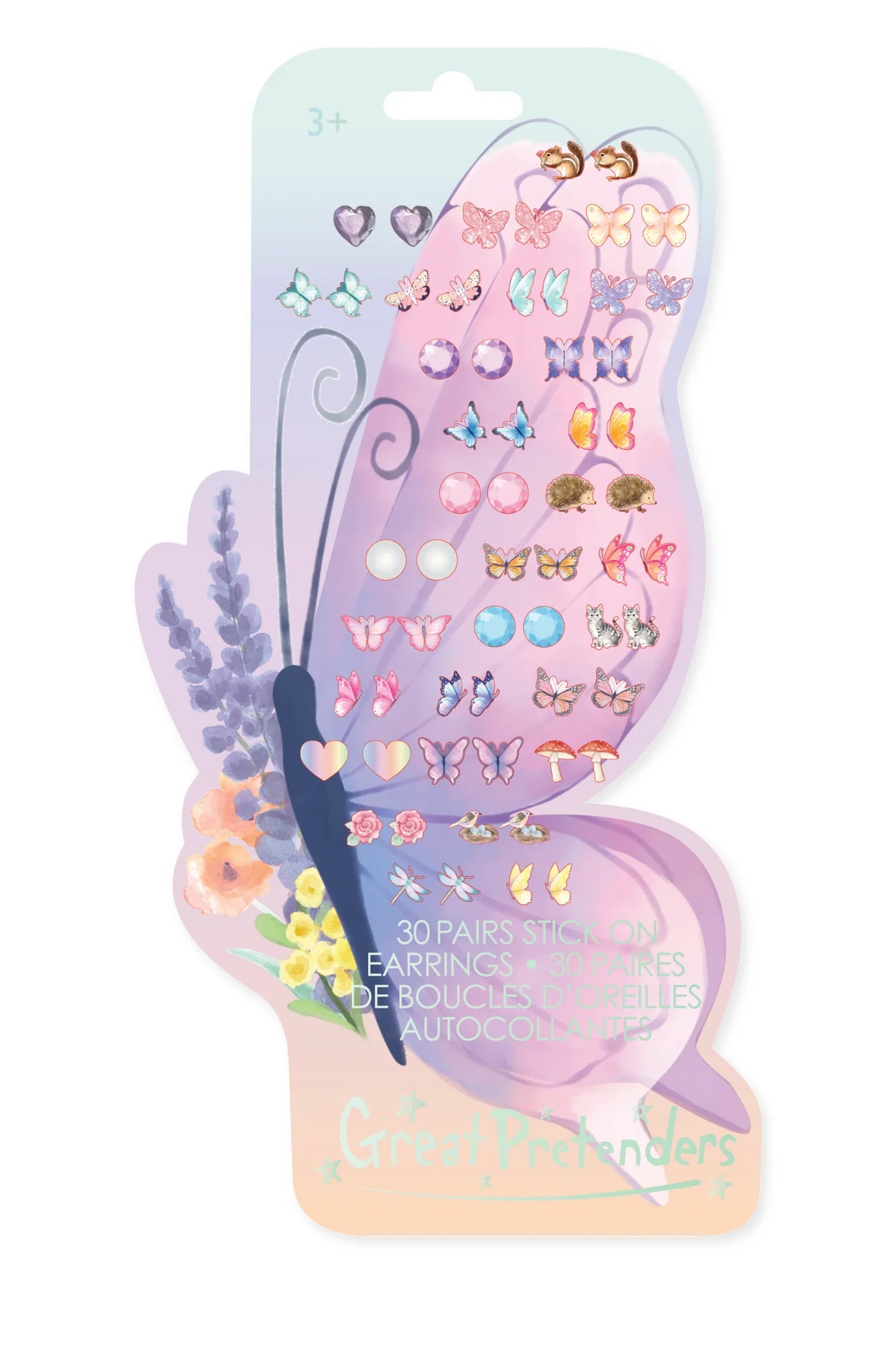 Butterfly Sticker Earrings