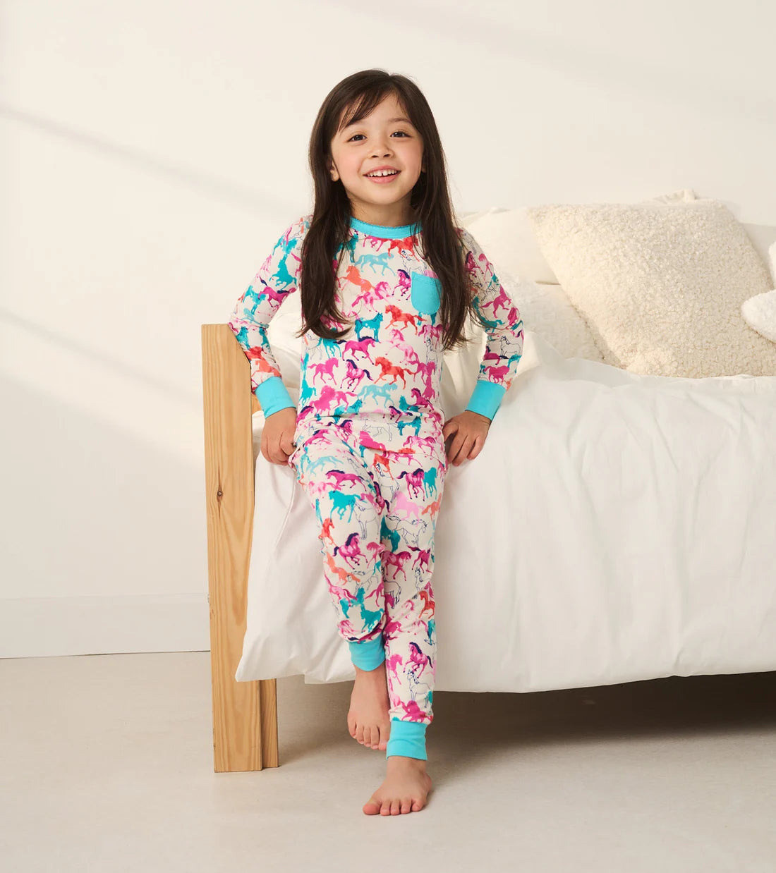 Pretty Horses Bamboo Pajama Set