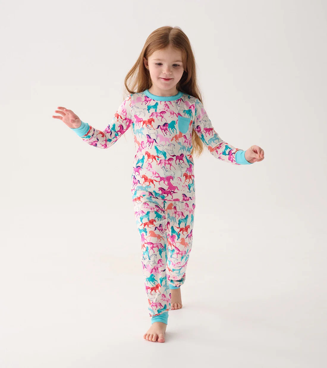 Pretty Horses Bamboo Pajama Set