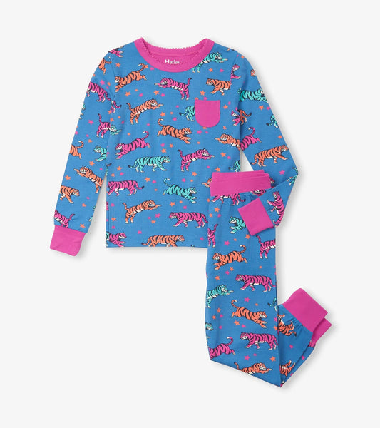 Celestial Tigers Bamboo Pajama Set