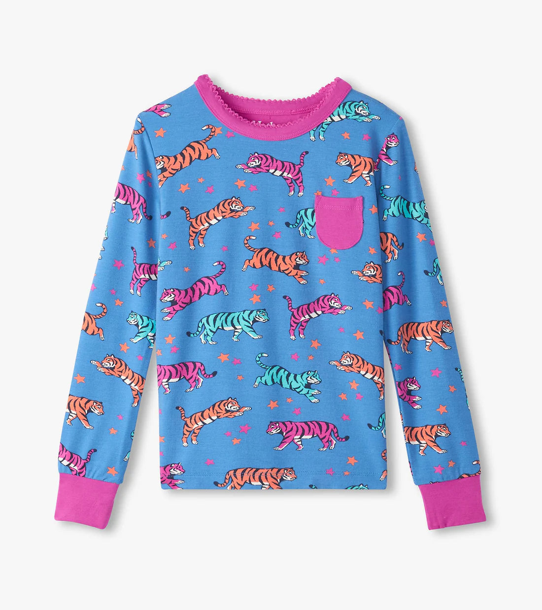 Celestial Tigers Bamboo Pajama Set